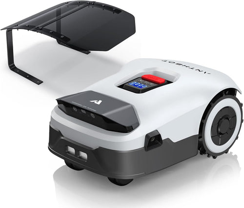 ANTHBOT Genie3000 Robot Lawn Mower, Perimeter Wire Free, Full Band RTK+4-Eye Vision Robot Lawnmower, Recommended for 3000 m², Max 3200 m², Automatic Mapping, Accurate Obstacle Avoidance, APP Control